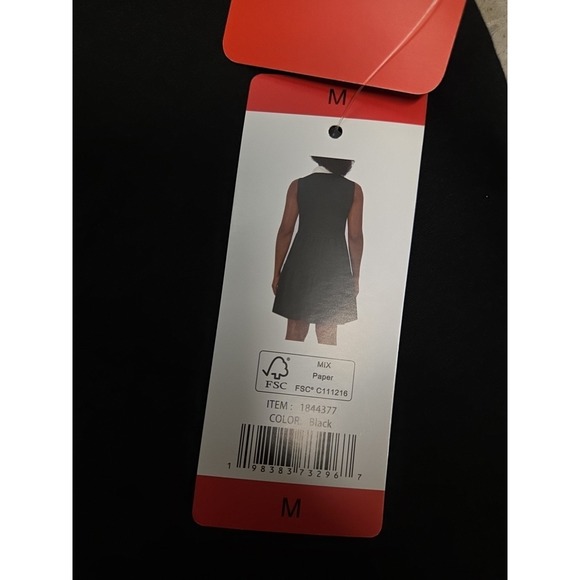 NWT Women's Navy NAUTICA Stripe Collard Sleeveless Summer Dress *Large* - Picture 3 of 3